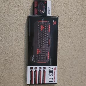 Gaming keyboard and mouse